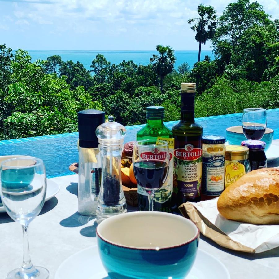 Ko Samui Seaview Pool Villa Seren With Car Лаем-Сет-Бич Экстерьер фото