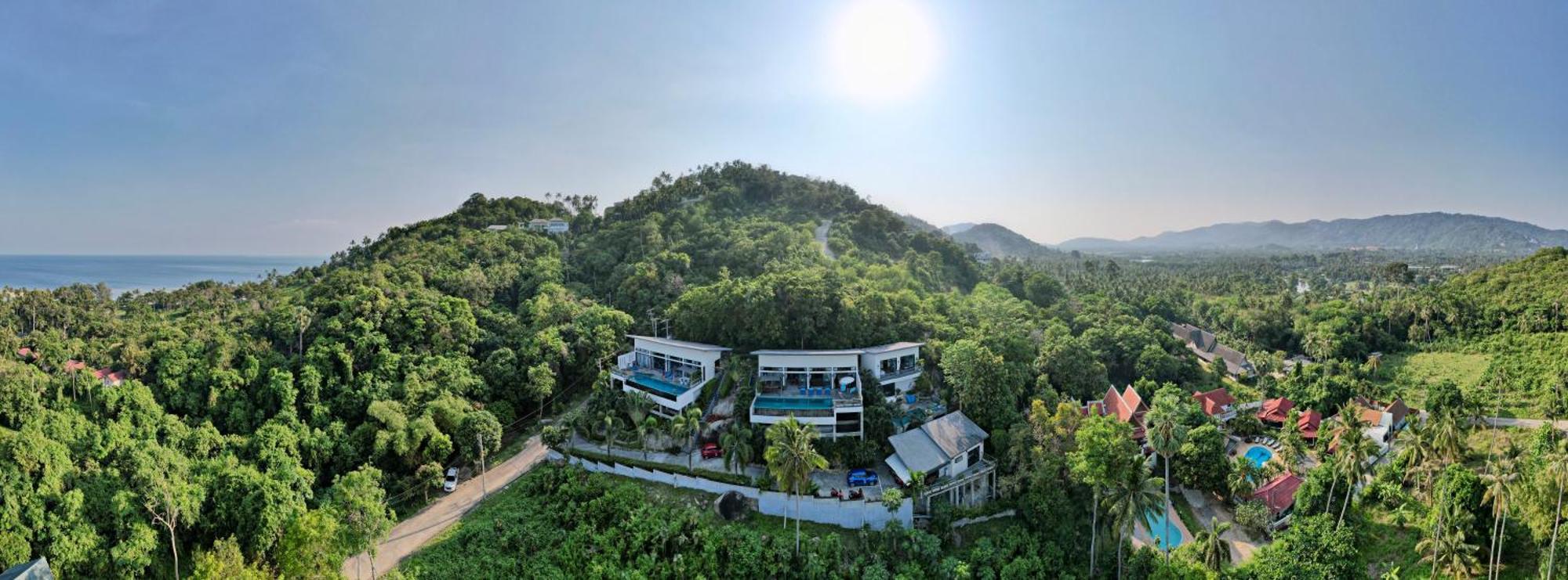 Ko Samui Seaview Pool Villa Seren With Car Лаем-Сет-Бич Экстерьер фото