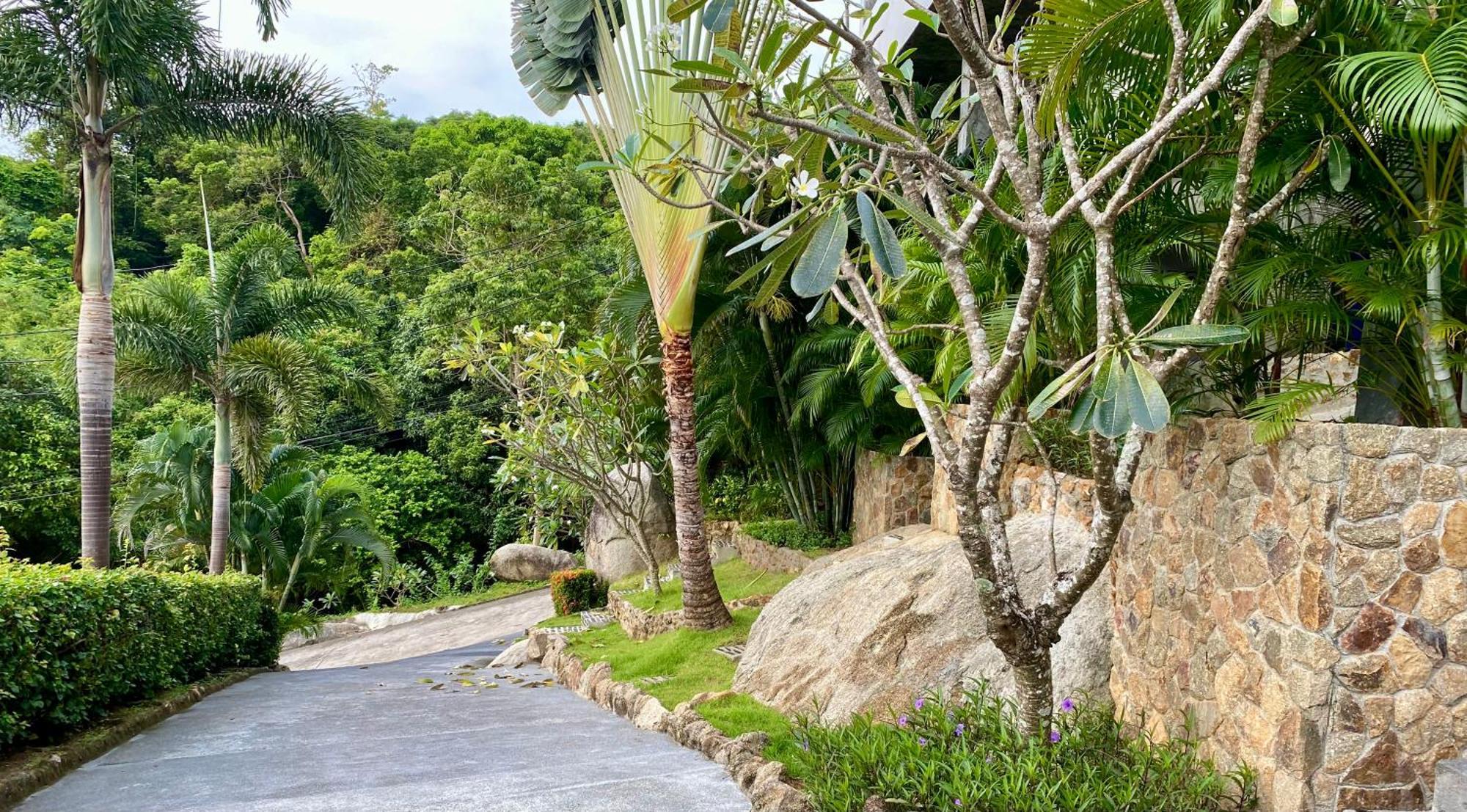 Ko Samui Seaview Pool Villa Seren With Car Лаем-Сет-Бич Экстерьер фото