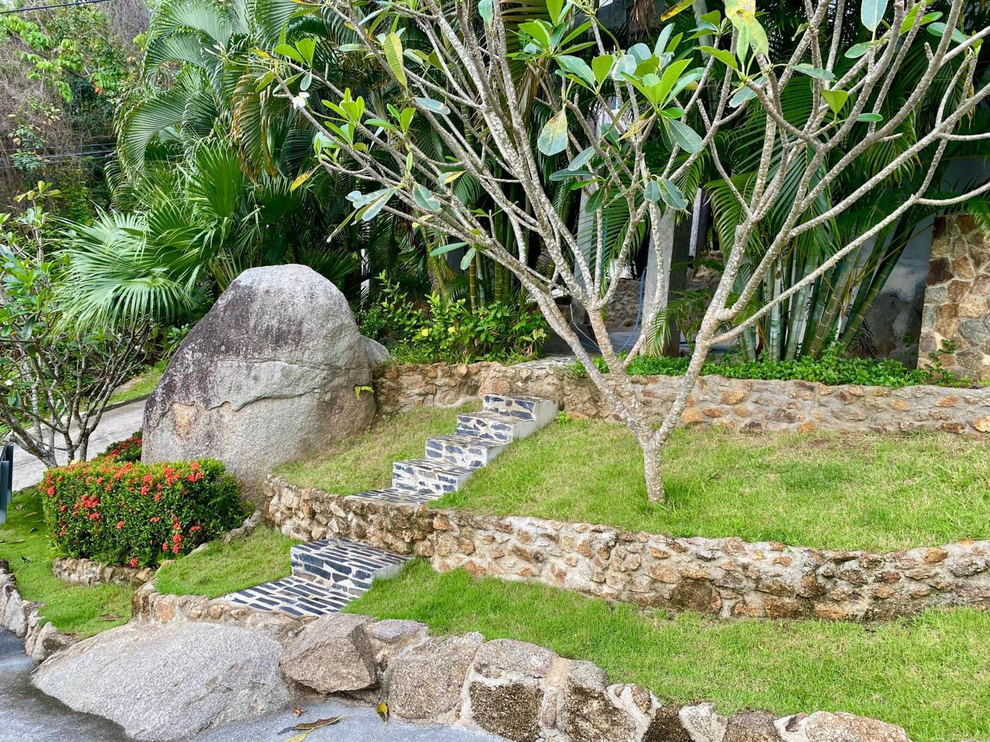 Ko Samui Seaview Pool Villa Seren With Car Лаем-Сет-Бич Экстерьер фото