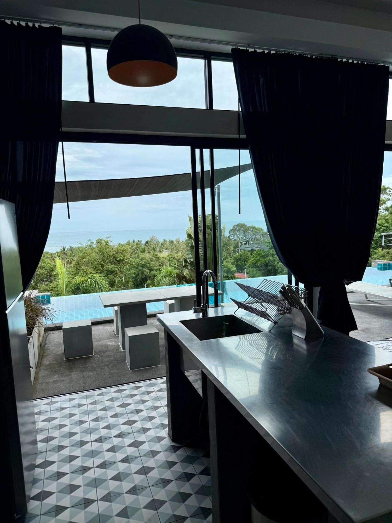 Ko Samui Seaview Pool Villa Seren With Car Лаем-Сет-Бич Экстерьер фото