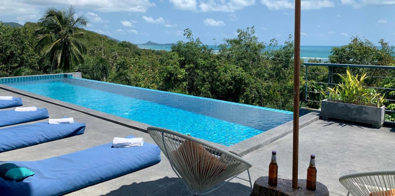 Ko Samui Seaview Pool Villa Seren With Car Лаем-Сет-Бич Экстерьер фото