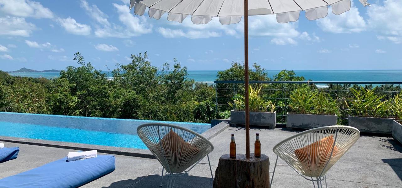Ko Samui Seaview Pool Villa Seren With Car Лаем-Сет-Бич Экстерьер фото